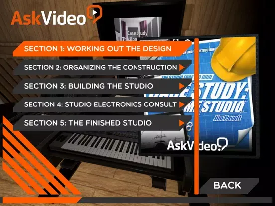 ภาพหน้าจอของ Build a Home Studio Course iPad 