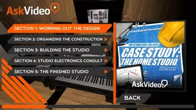 ภาพหน้าจอของ Build a Home Studio Course