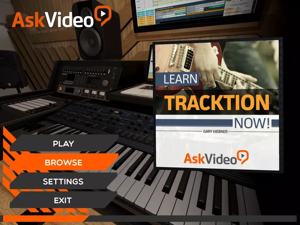 Tracktion Course By Ask.Video iPad  Screenshots