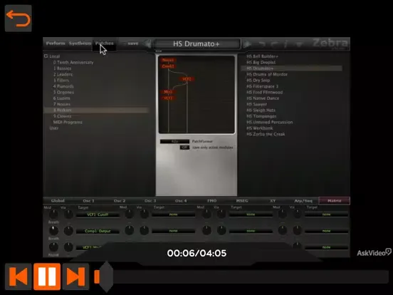 Zebra Course by Ask.Video iPad  Screenshots