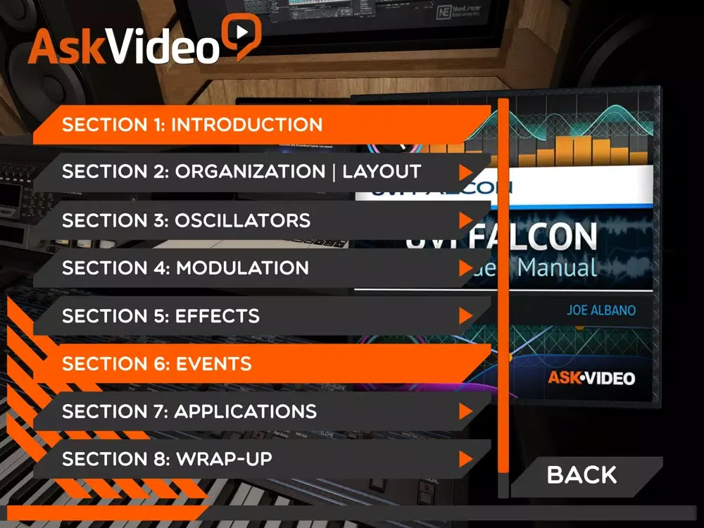Скриншоты Video Course For UVI Falcon iPad 