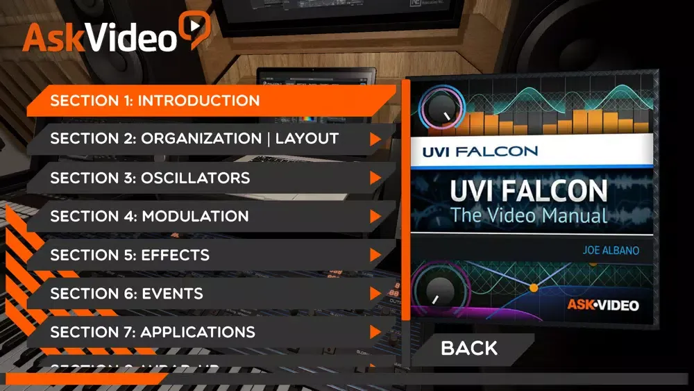 Скриншоты Video Course For UVI Falcon