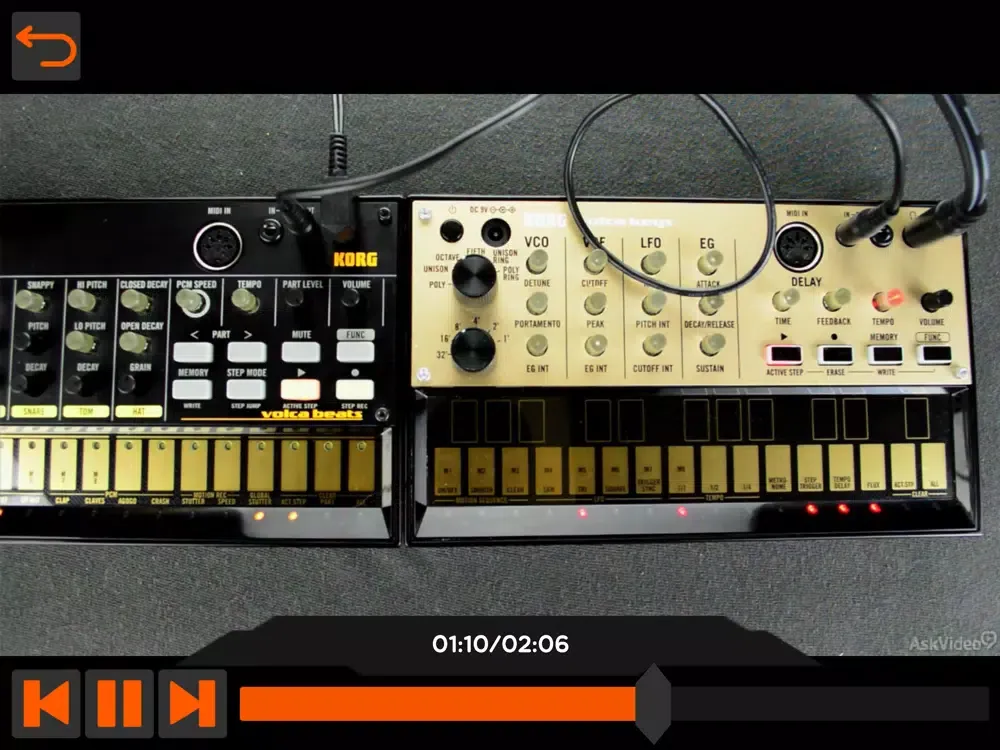 Скриншоты Exploring volca beats Course iPad 