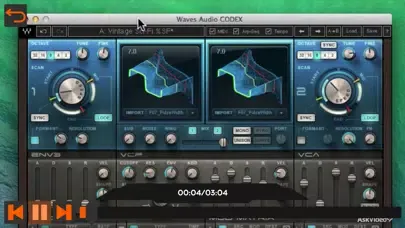 Capturas de tela do Codex Course For Waves By A.V.