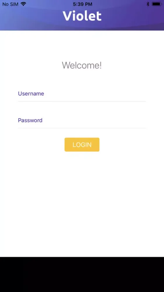 Screenshot di Violet.chat