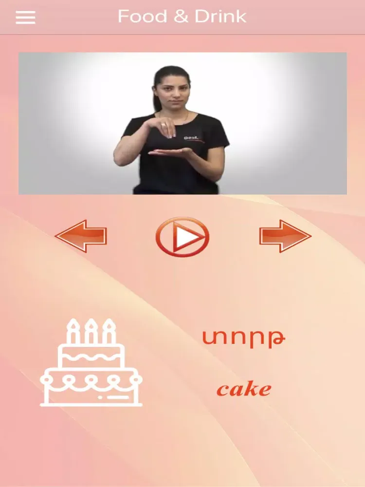 Screenshot di Armenian Sign Language iPad 