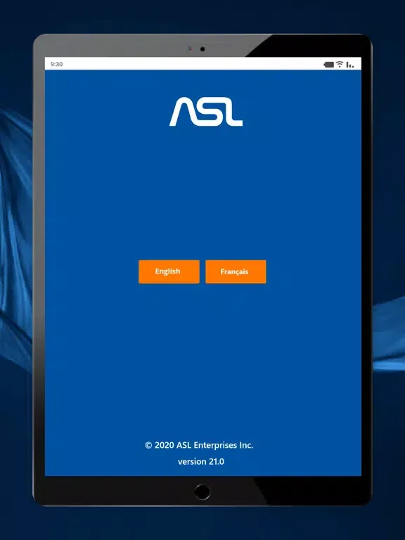 Screenshot di ASL myHR iPad 