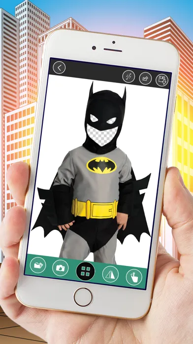 Kids Superhero Costume Montage應用截圖