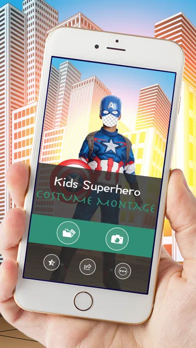 Kids Superhero Costume Montage應用截圖