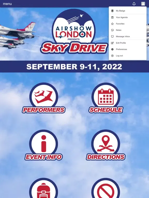 Airshow London SkyDrive 2022 iPad  Screenshots