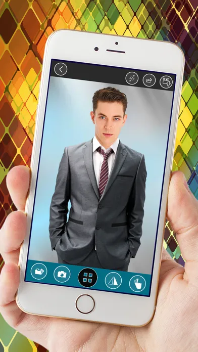 Men Fashion Suit Photo Montage স্ক্রিনশট