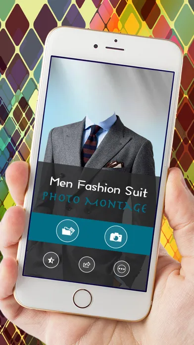 Men Fashion Suit Photo Montage স্ক্রিনশট