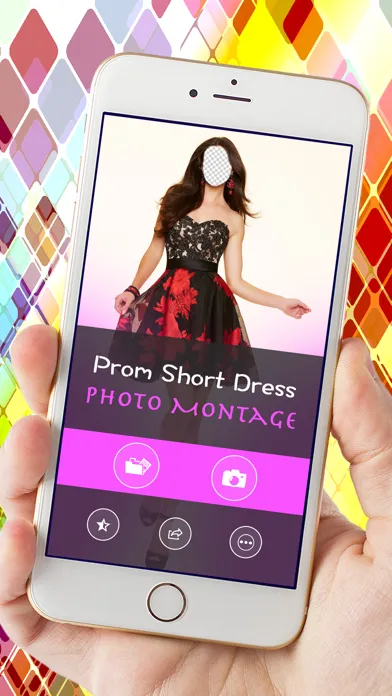 Ảnh chụp màn hình của Prom Short Dress Photo Montage