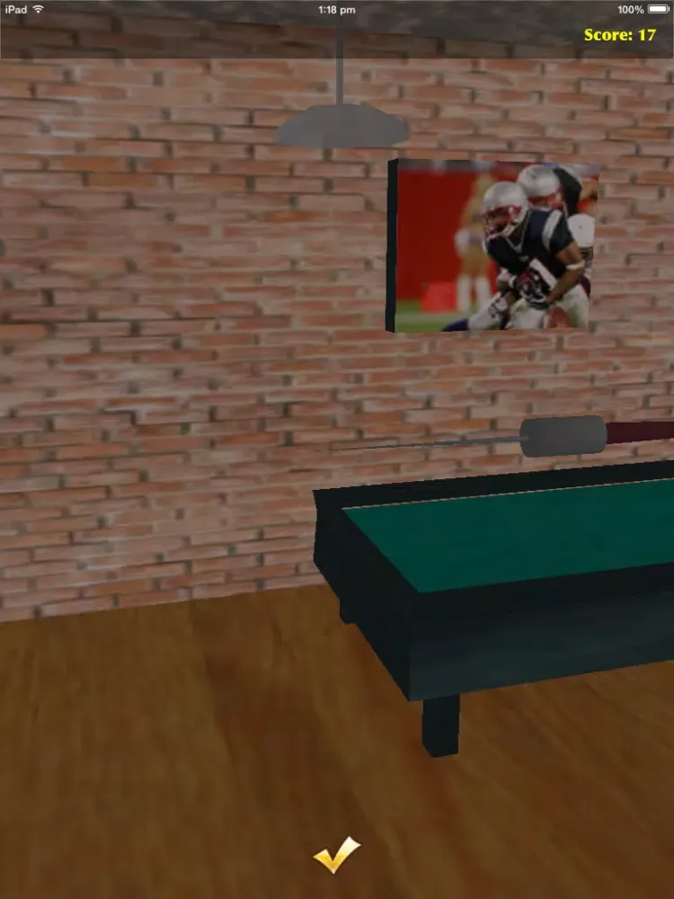 Ảnh chụp màn hình của Darts-3D Free iPad 