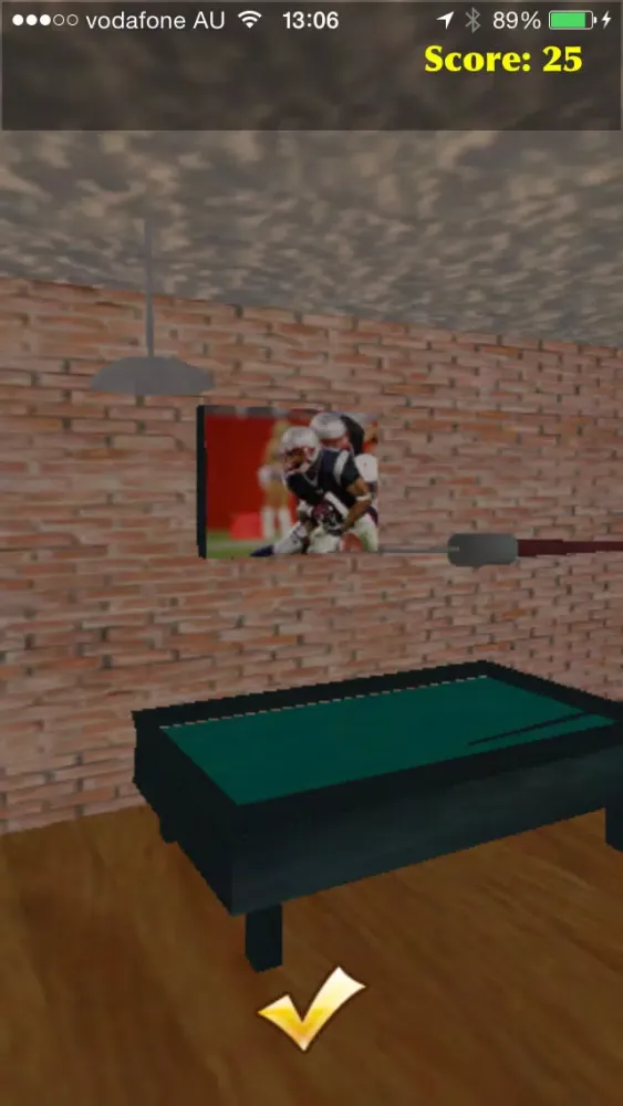 Ảnh chụp màn hình của Darts-3D Free