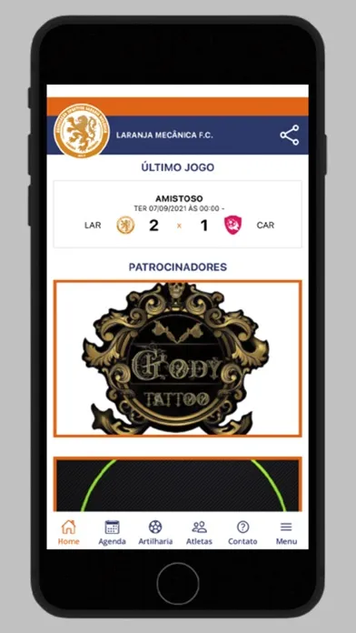 Captures d'écran de Laranja Mecânica F.C.