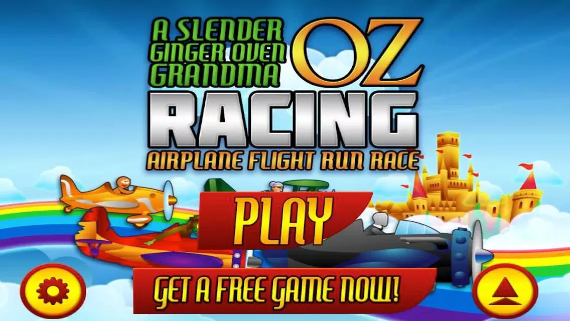 A Slender Ginger Oven Grandma Racing: Oz RC Airplane Flight Run Race Free 스크린샷