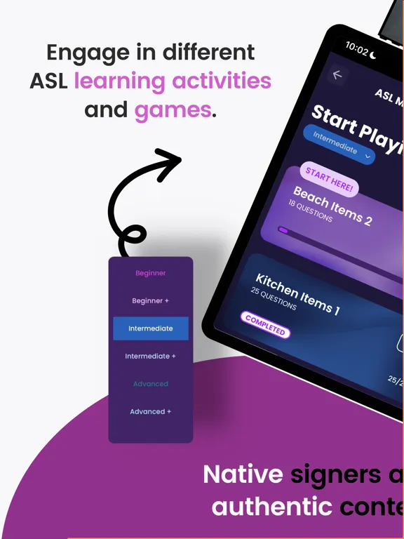 ASL Flurry iPad  स्क्रीनशॉट