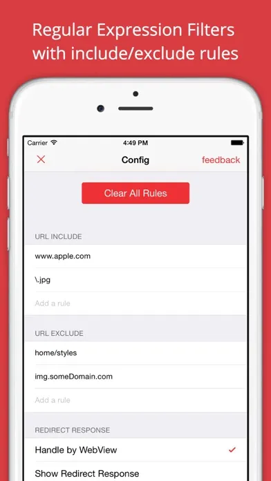Ảnh chụp màn hình của HttpFlow - Capture web request