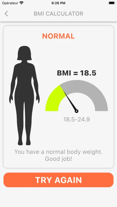 Capturas de pantalla de BMI Calculator - BMI Monitor