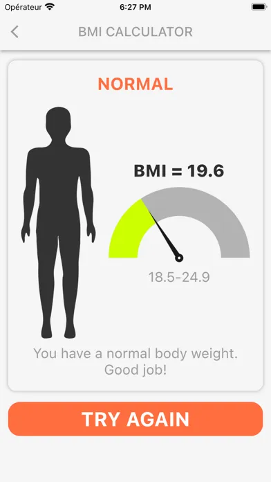 Capturas de pantalla de BMI Calculator - BMI Monitor