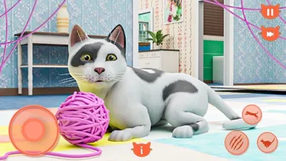 Capturas de pantalla de My Cute Cat Pet Simulator Game
