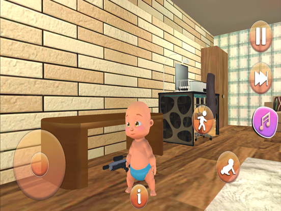 Naughty Baby Life Daddy Sim 3D iPad  स्क्रीनशॉट