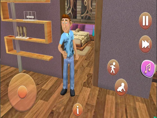Screenshot di Naughty Baby Life Daddy Sim 3D iPad 