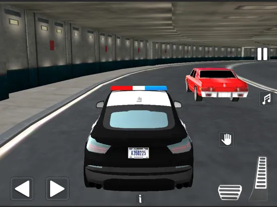 Tangkapan skrin Police Car Chase Crime City 3D iPad 