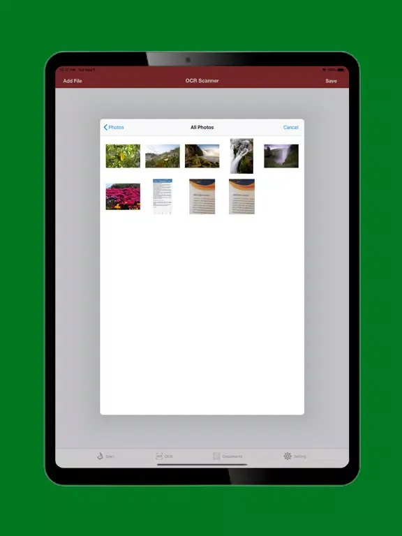 Скриншоты PDF Scanner OCR iPad 