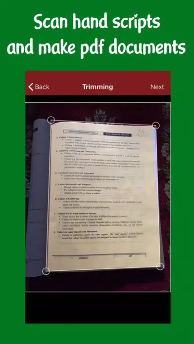 Скриншоты PDF Scanner OCR