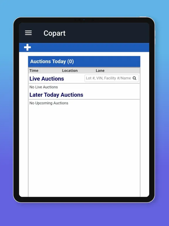 Captures d'écran de Carspace App iPad 