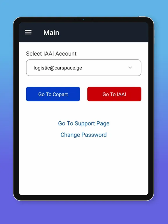 Captures d'écran de Carspace App iPad 