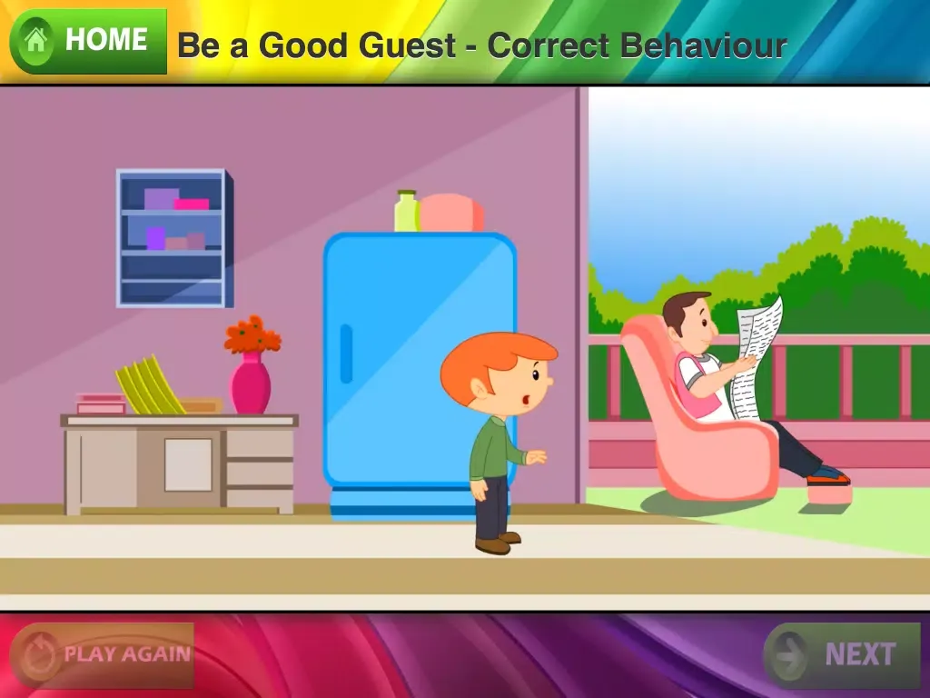 Capturas de tela do Good Manners for Kids iPad 