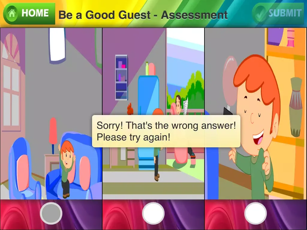 Capturas de tela do Good Manners for Kids iPad 