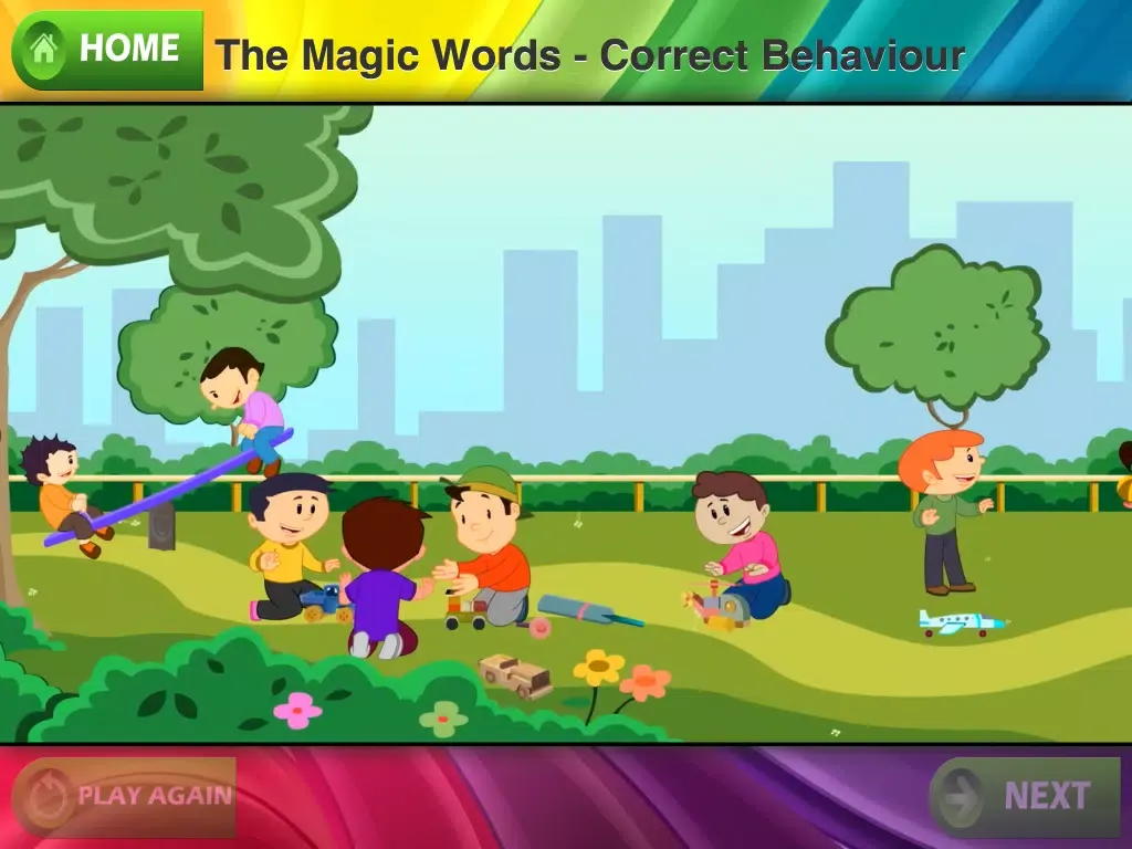 Capturas de tela do Good Manners for Kids iPad 