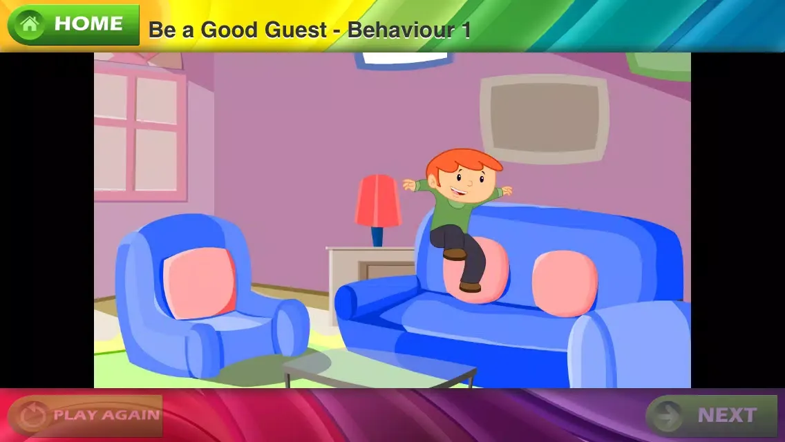 Capturas de tela do Good Manners for Kids