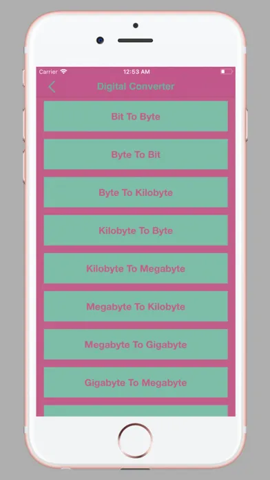 Capturas de tela do All Universal Unit Converter