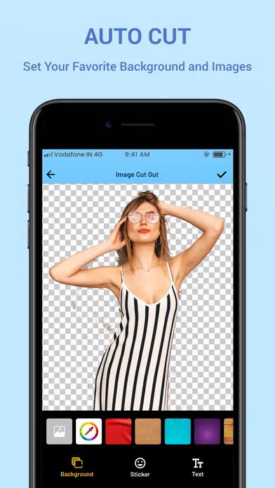 Zrzuty ekranu Cutout : Background Eraser