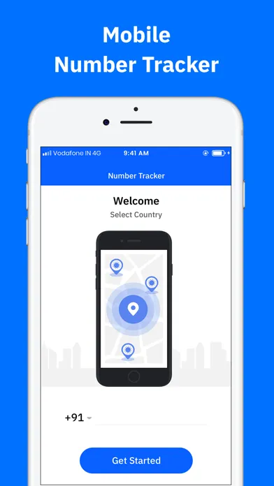 Ảnh chụp màn hình của Track Caller Location