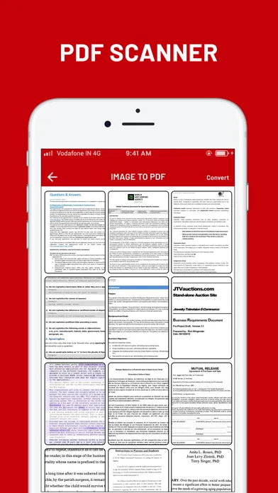 ภาพหน้าจอของ Create PDF - Camera Scanner
