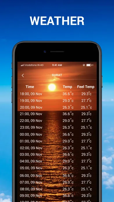 Zrzuty ekranu Weather Live : Daily Forecast