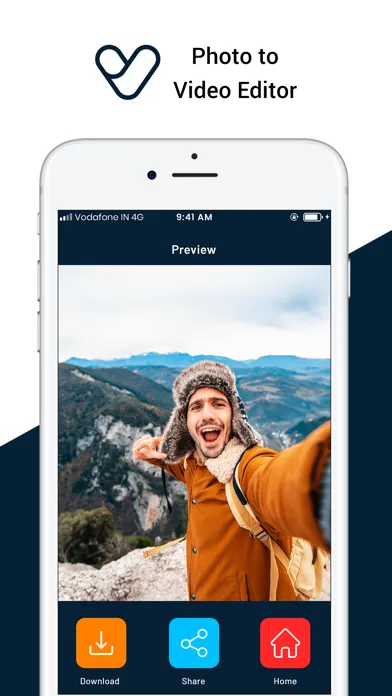 Tangkapan skrin Valentine Day Slideshow Maker