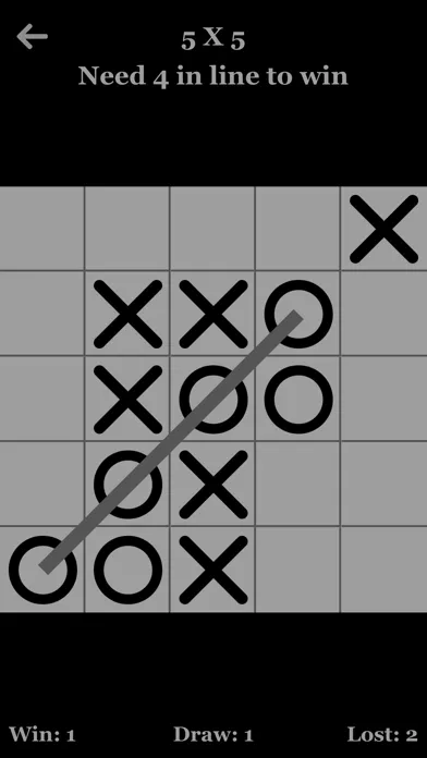Tangkapan skrin Tic Tac Toe MultiLevel