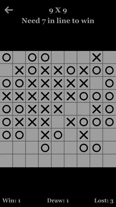 Tangkapan skrin Tic Tac Toe MultiLevel