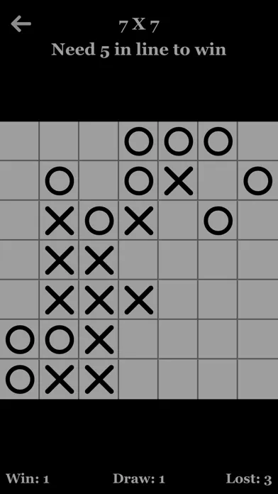 Tangkapan skrin Tic Tac Toe MultiLevel