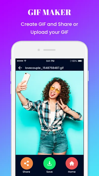 Ảnh chụp màn hình của GIF Maker : Images To GIF