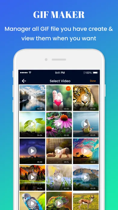 Ảnh chụp màn hình của GIF Maker : Images To GIF
