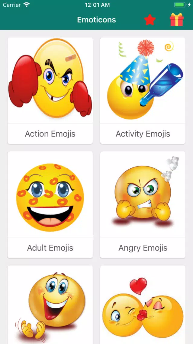 Screenshot di Emoticons & Smiley
