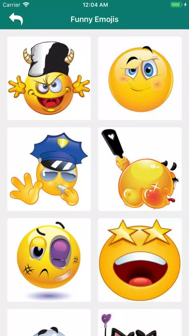 Screenshot di Emoticons & Smiley